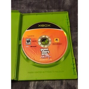 Grand Theft Auto Vice City Original Xbox GTA Rockstar Games DISC ONLY UNTESTED